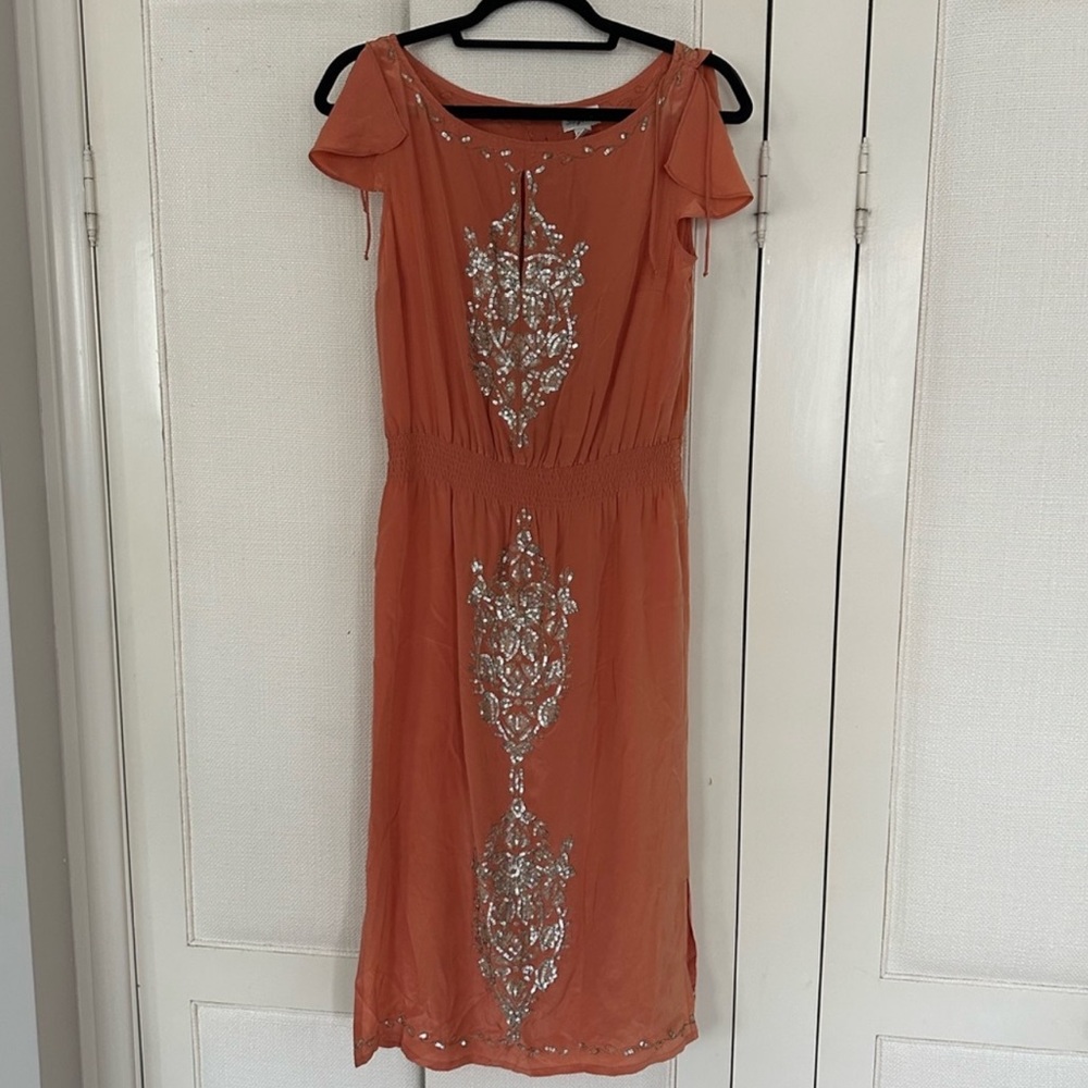 Tracy Reese Silk + Sequin Dress